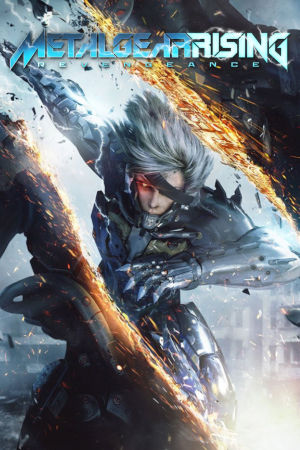 metal gear rising revengeance clean cover art